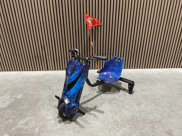 Ultra motocross drift trike 27ja 250w blauw heelal voertuig - afbeelding 10 van  38