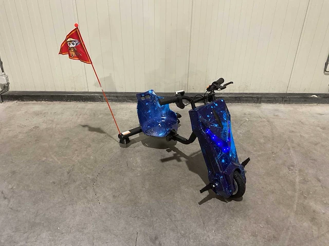 Ultra motocross drift trike 27ja 250w blauw heelal voertuig - afbeelding 26 van  38