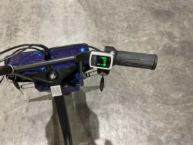 Ultra motocross drift trike 27ja 250w blauw heelal voertuig - afbeelding 2 van  15