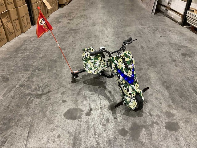 Ultra motocross drift trike 27ja 250w camouflage voertuig - afbeelding 2 van  30