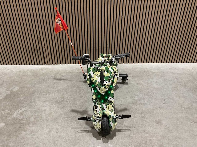Ultra motocross drift trike 27ja 250w camouflage voertuig - afbeelding 8 van  30