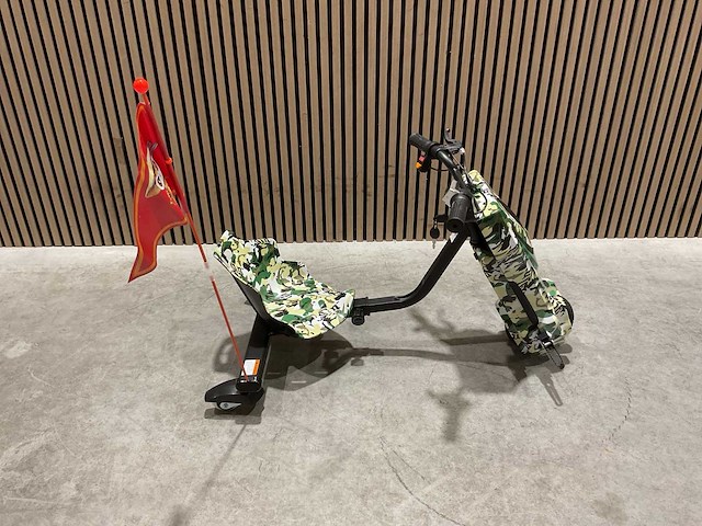 Ultra motocross drift trike 27ja 250w camouflage voertuig - afbeelding 10 van  30