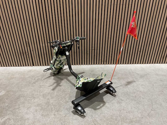 Ultra motocross drift trike 27ja 250w camouflage voertuig - afbeelding 14 van  30