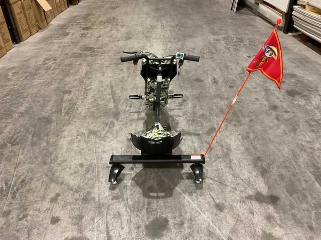 Ultra motocross drift trike 27ja 250w camouflage voertuig - afbeelding 22 van  30