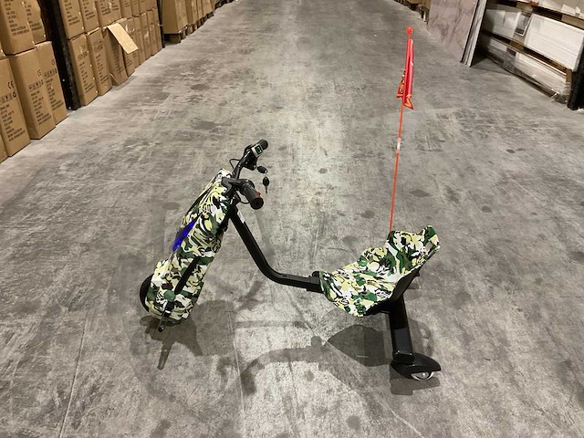 Ultra motocross drift trike 27ja 250w camouflage voertuig - afbeelding 28 van  30