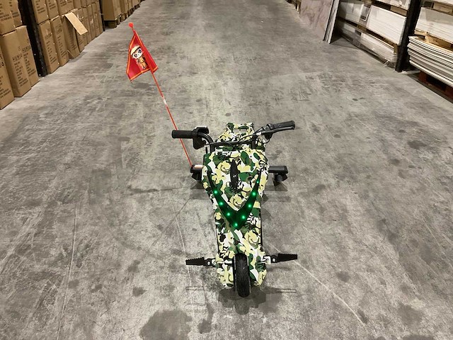 Ultra motocross drift trike 27ja 250w camouflage voertuig - afbeelding 30 van  30