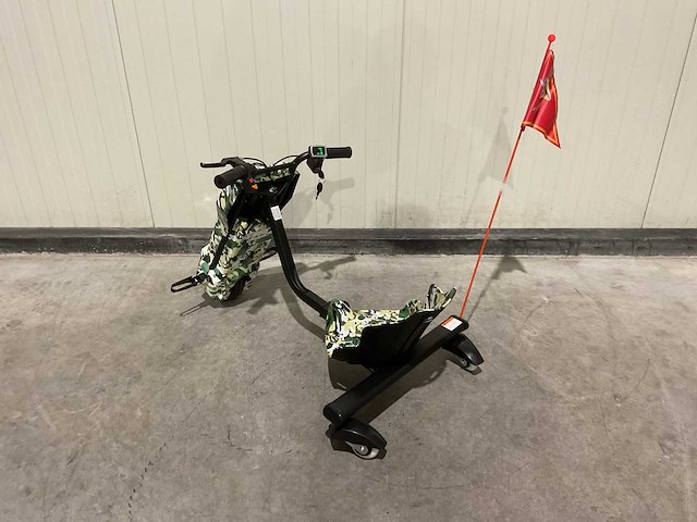 Ultra motocross drift trike 27ja 250w camouflage voertuig - afbeelding 21 van  21