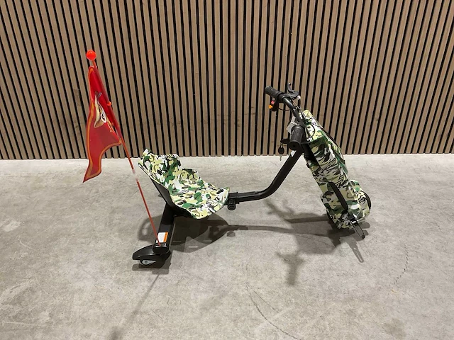 Ultra motocross drift trike 27ja 250w camouflage voertuig - afbeelding 10 van  33