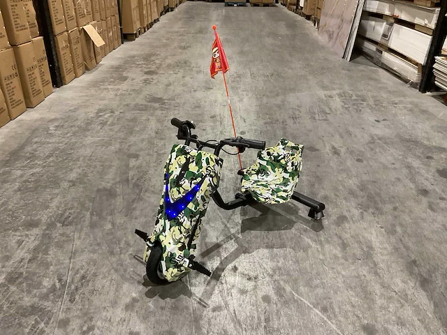 Ultra motocross drift trike 27ja 250w camouflage voertuig - afbeelding 32 van  33