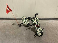 Ultra motocross drift trike 27ja 250w camouflage voertuig - afbeelding 20 van  33