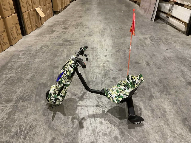 Ultra motocross drift trike 27ja 250w camouflage voertuig - afbeelding 31 van  33