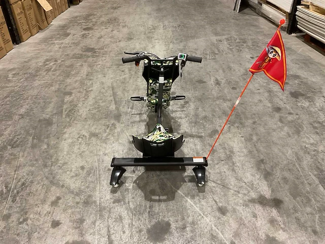 Ultra motocross drift trike 27ja 250w camouflage voertuig - afbeelding 8 van  8