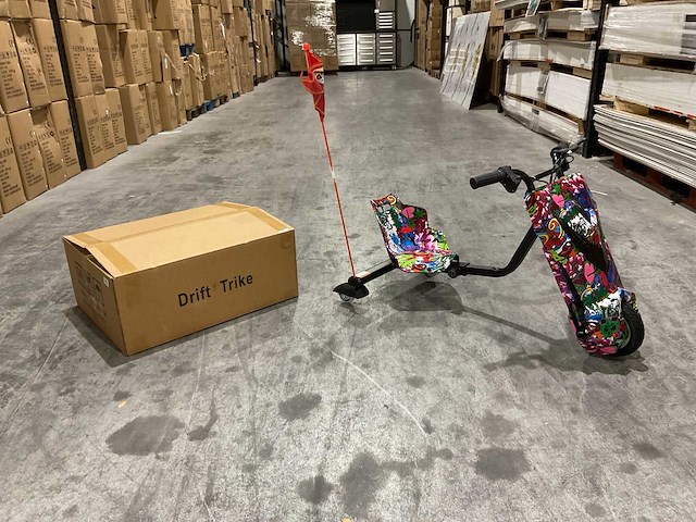 Ultra motocross drift trike 27ja 250w graffiti hop voertuig - afbeelding 12 van  50