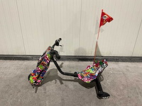 Ultra motocross drift trike 27ja 250w graffiti hop voertuig - afbeelding 33 van  50