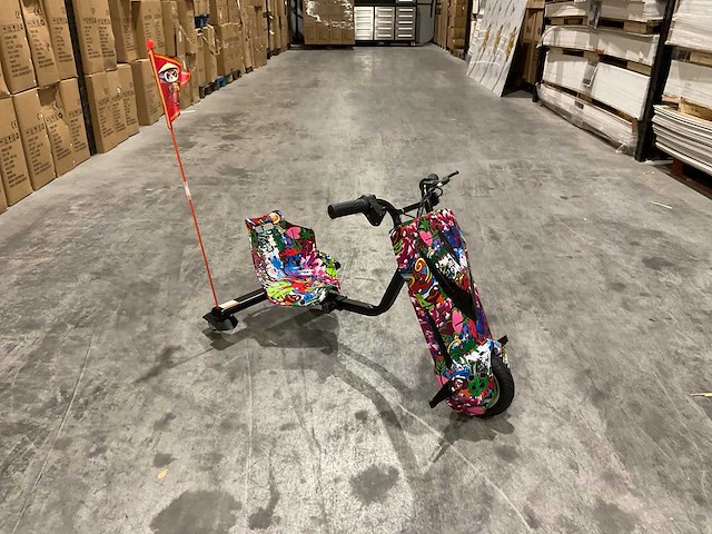Ultra motocross drift trike 27ja 250w graffiti hop voertuig - afbeelding 49 van  50