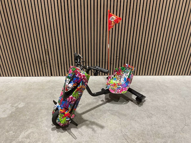 Ultra motocross drift trike 27ja 250w graffiti hop voertuig - afbeelding 18 van  50