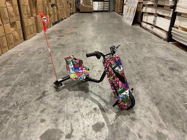 Ultra motocross drift trike 27ja 250w graffiti hop voertuig - afbeelding 49 van  50