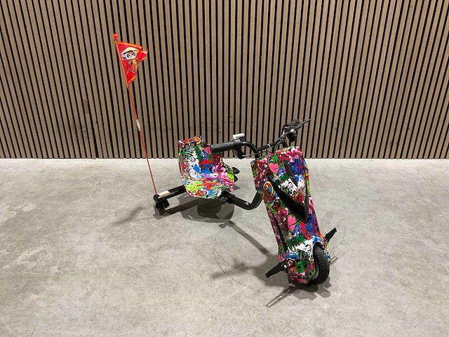 Ultra motocross drift trike 27ja 250w graffiti hop voertuig - afbeelding 20 van  50