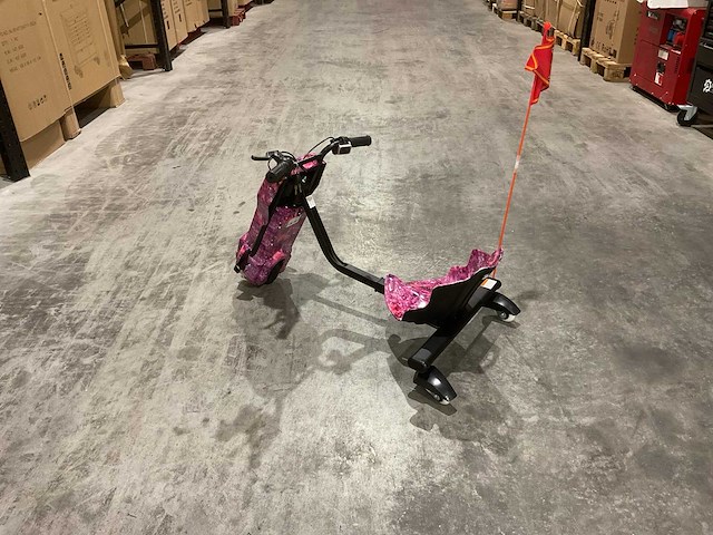 Ultra motocross drift trike 27ja 250w roze galaxy voertuig - afbeelding 2 van  35