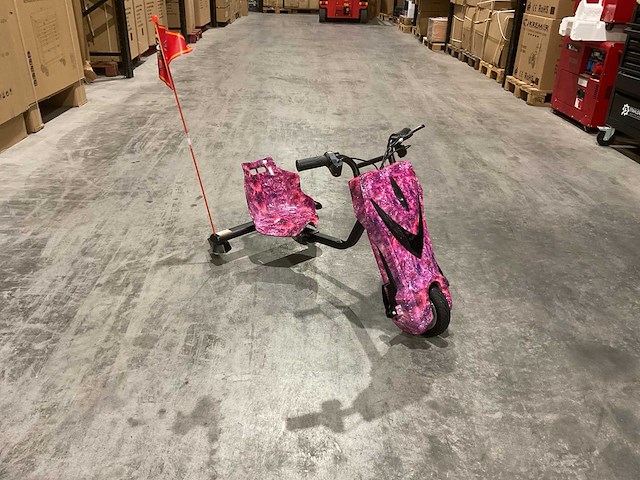 Ultra motocross drift trike 27ja 250w roze galaxy voertuig - afbeelding 1 van  35