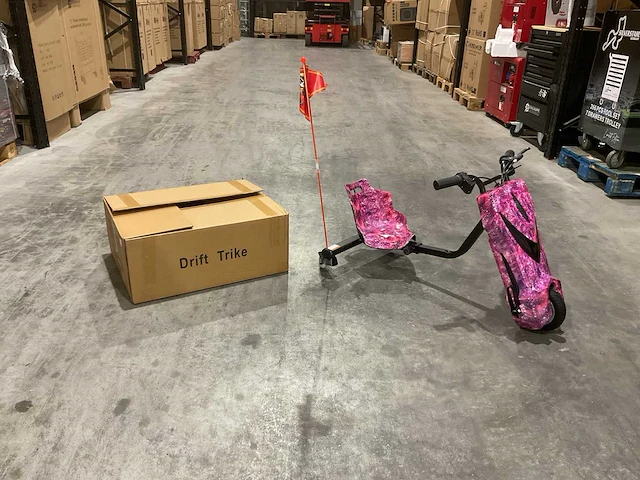 Ultra motocross drift trike 27ja 250w roze galaxy voertuig - afbeelding 12 van  54