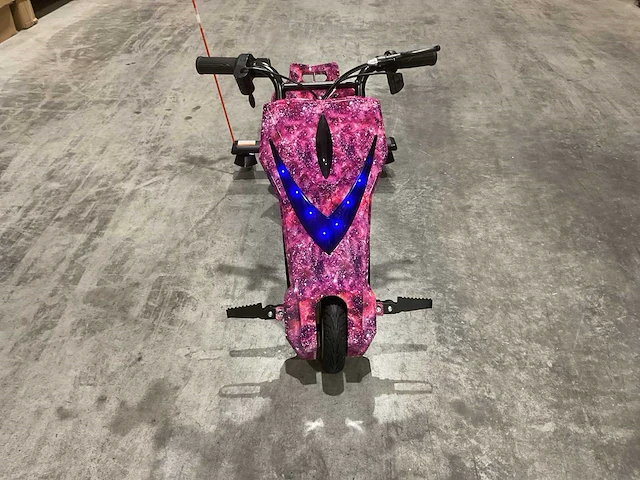 Ultra motocross drift trike 27ja 250w roze galaxy voertuig - afbeelding 1 van  15