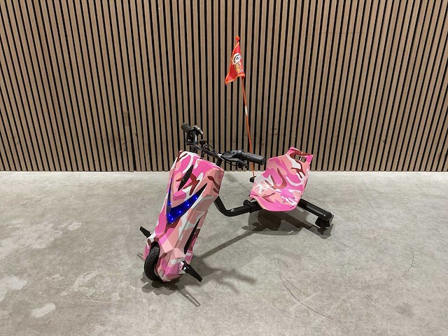 Ultra motocross drift trike 27ja 250w roze voertuig - afbeelding 7 van  29