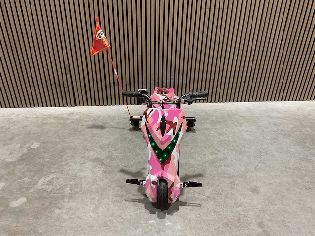 Ultra motocross drift trike 27ja 250w roze voertuig - afbeelding 8 van  29