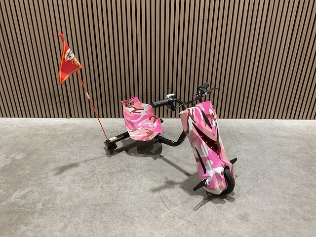 Ultra motocross drift trike 27ja 250w roze voertuig - afbeelding 9 van  29