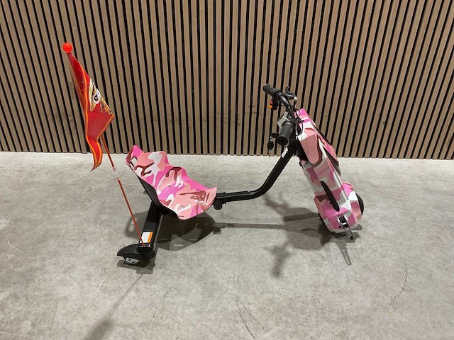Ultra motocross drift trike 27ja 250w roze voertuig - afbeelding 10 van  29