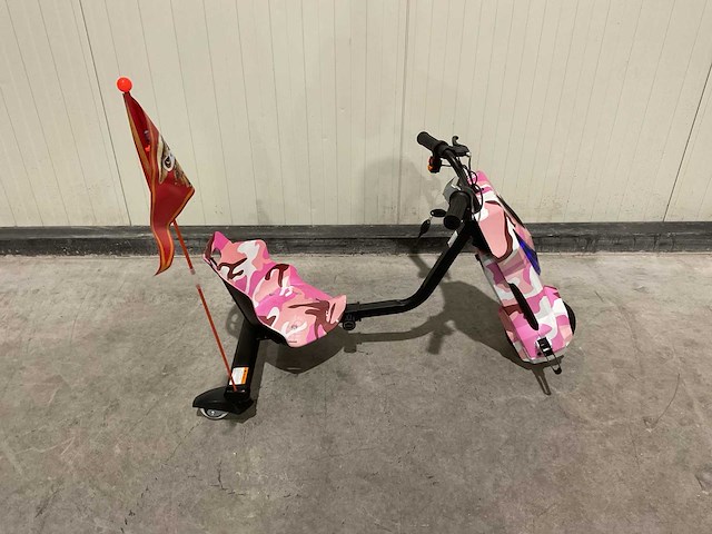 Ultra motocross drift trike 27ja 250w roze voertuig - afbeelding 21 van  29