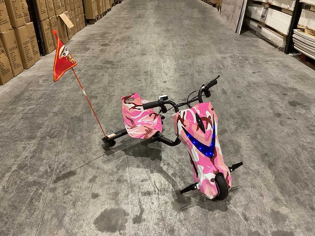 Ultra motocross drift trike 27ja 250w roze voertuig - afbeelding 27 van  32