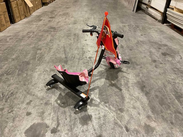 Ultra motocross drift trike 27ja 250w roze voertuig - afbeelding 29 van  32