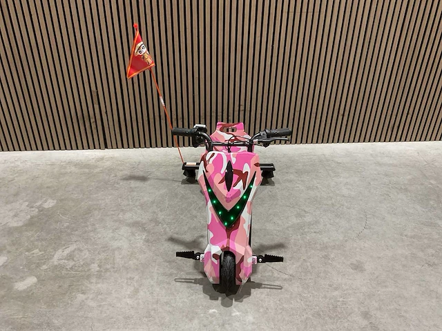 Ultra motocross drift trike 27ja 250w roze voertuig - afbeelding 8 van  33