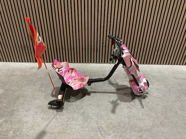 Ultra motocross drift trike 27ja 250w roze voertuig - afbeelding 10 van  33
