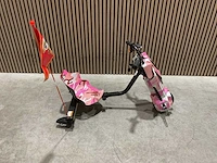 Ultra motocross drift trike 27ja 250w roze voertuig - afbeelding 10 van  33
