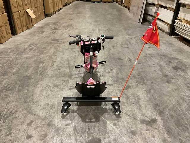 Ultra motocross drift trike 27ja 250w roze voertuig - afbeelding 10 van  11