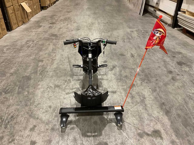 Ultra motocross drift trike 27ja 250w zwart bliksem voertuig - afbeelding 27 van  33