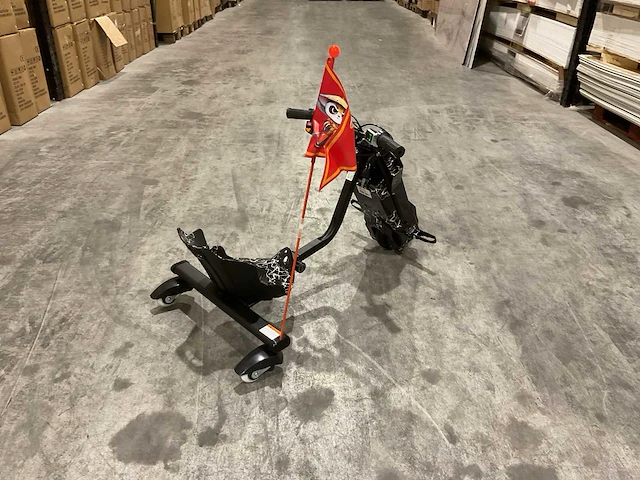 Ultra motocross drift trike 27ja 250w zwart bliksem voertuig - afbeelding 6 van  7