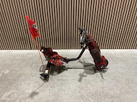 Ultra motocross drift trike 27ja 250w zwart rood voertuig - afbeelding 7 van  23