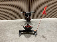 Ultra motocross drift trike 27ja 250w zwart rood voertuig - afbeelding 9 van  23