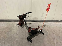 Ultra motocross drift trike 27ja 250w zwart rood voertuig - afbeelding 22 van  23