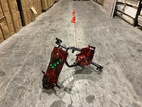 Ultra motocross drift trike 27ja 250w zwart rood voertuig - afbeelding 11 van  23
