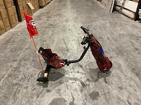 Ultra motocross drift trike 27ja 250w zwart rood voertuig - afbeelding 19 van  23