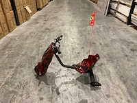 Ultra motocross drift trike 27ja 250w zwart rood voertuig - afbeelding 1 van  32