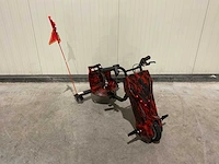 Ultra motocross drift trike 27ja 250w zwart rood voertuig - afbeelding 19 van  32