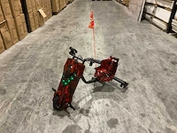 Ultra motocross drift trike 27ja 250w zwart rood voertuig - afbeelding 12 van  32