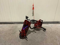 Ultra motocross drift trike 27ja 250w zwart rood voertuig - afbeelding 17 van  32
