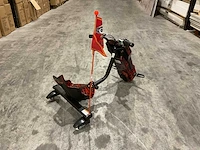 Ultra motocross drift trike 27ja 250w zwart rood voertuig - afbeelding 29 van  32