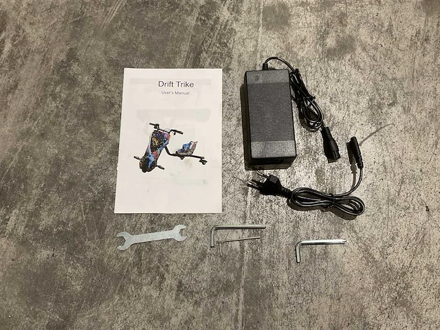 Ultra motocross drift trike 27ja 250w zwart voertuig - afbeelding 3 van  33